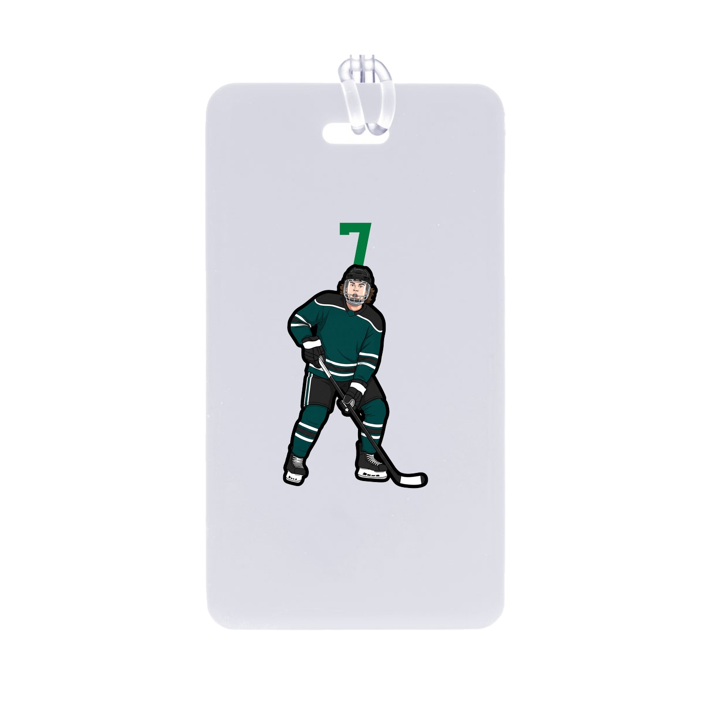 Bag Tag — Number Top in Classic