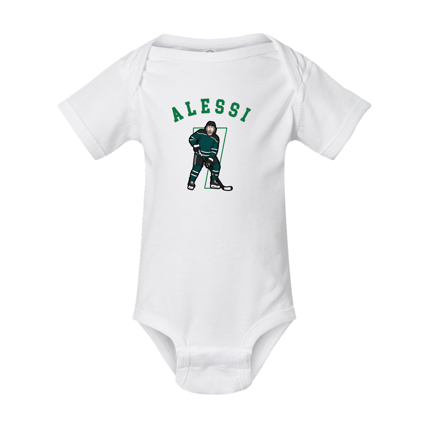 Baby Onesie — Shirsey Arch in White