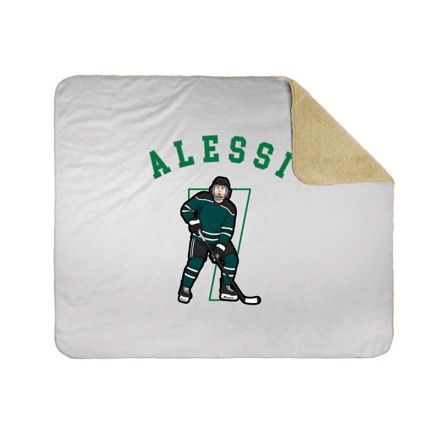 Throw Blanket — Shirsey Arch in White