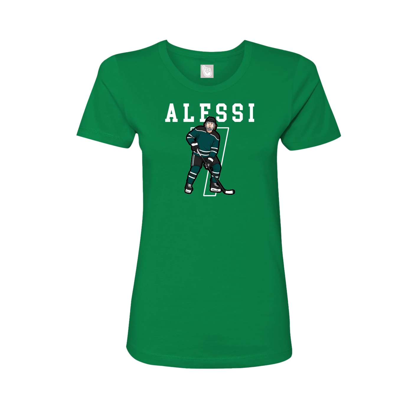 Fitted Women's Tee — Shirsey in Green