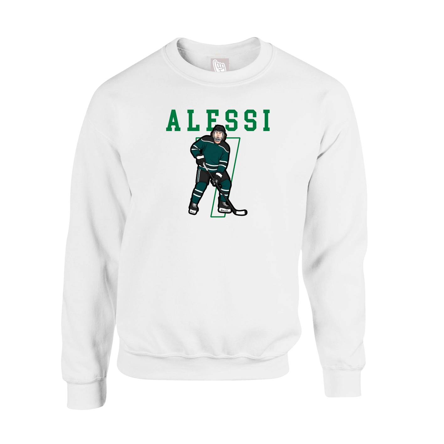 Fleece Crew — Shirsey in White