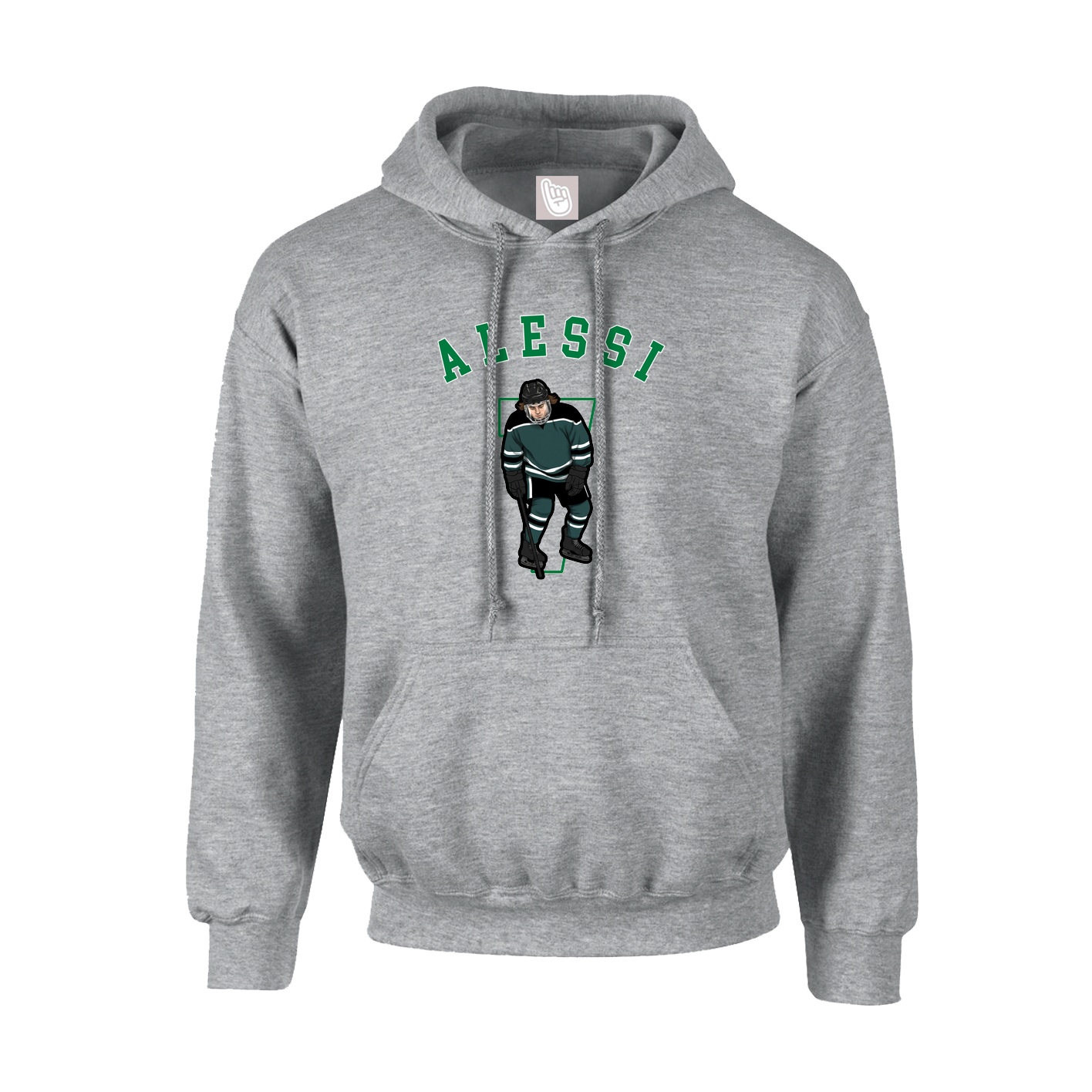 Youth Hoodie — Shirsey Arch in Grey