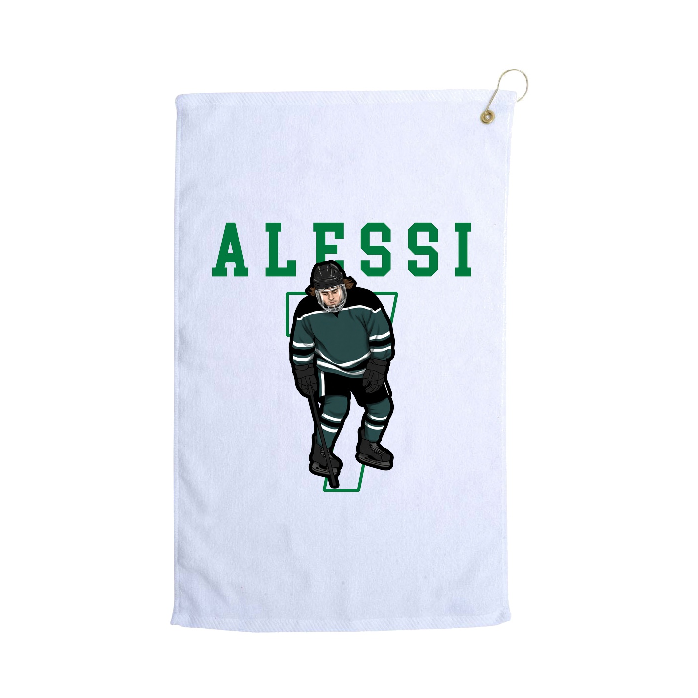 Golf Towel — Shirsey in White