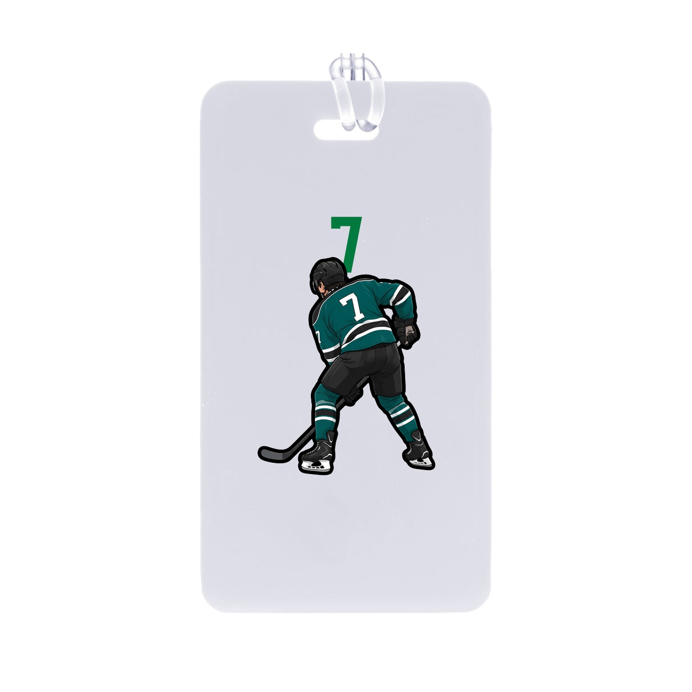 Bag Tag — Number Top in Classic