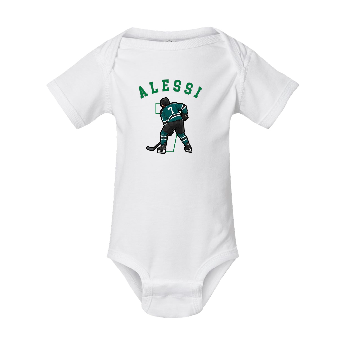 Baby Onesie — Shirsey Arch in White