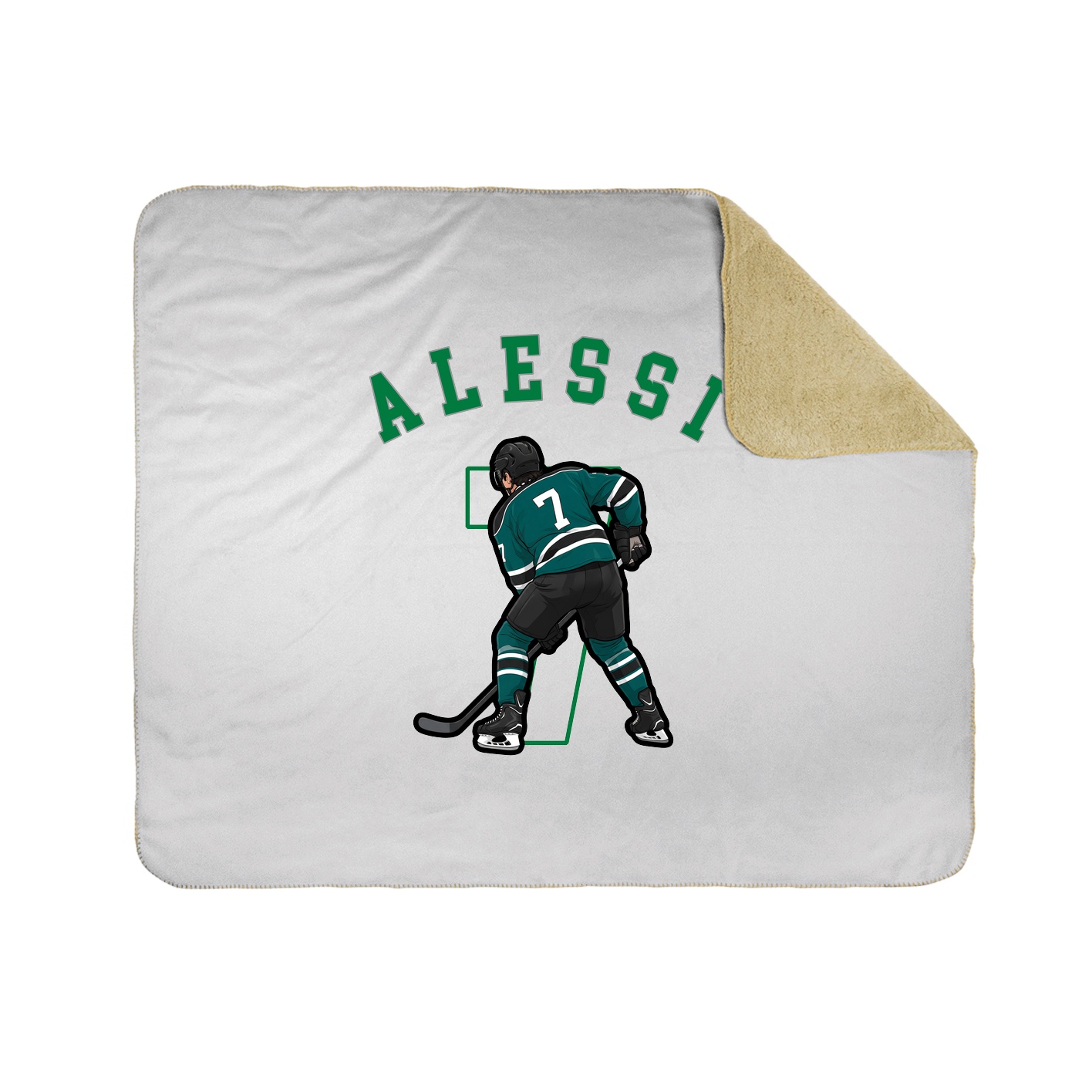 Throw Blanket — Shirsey Arch in White
