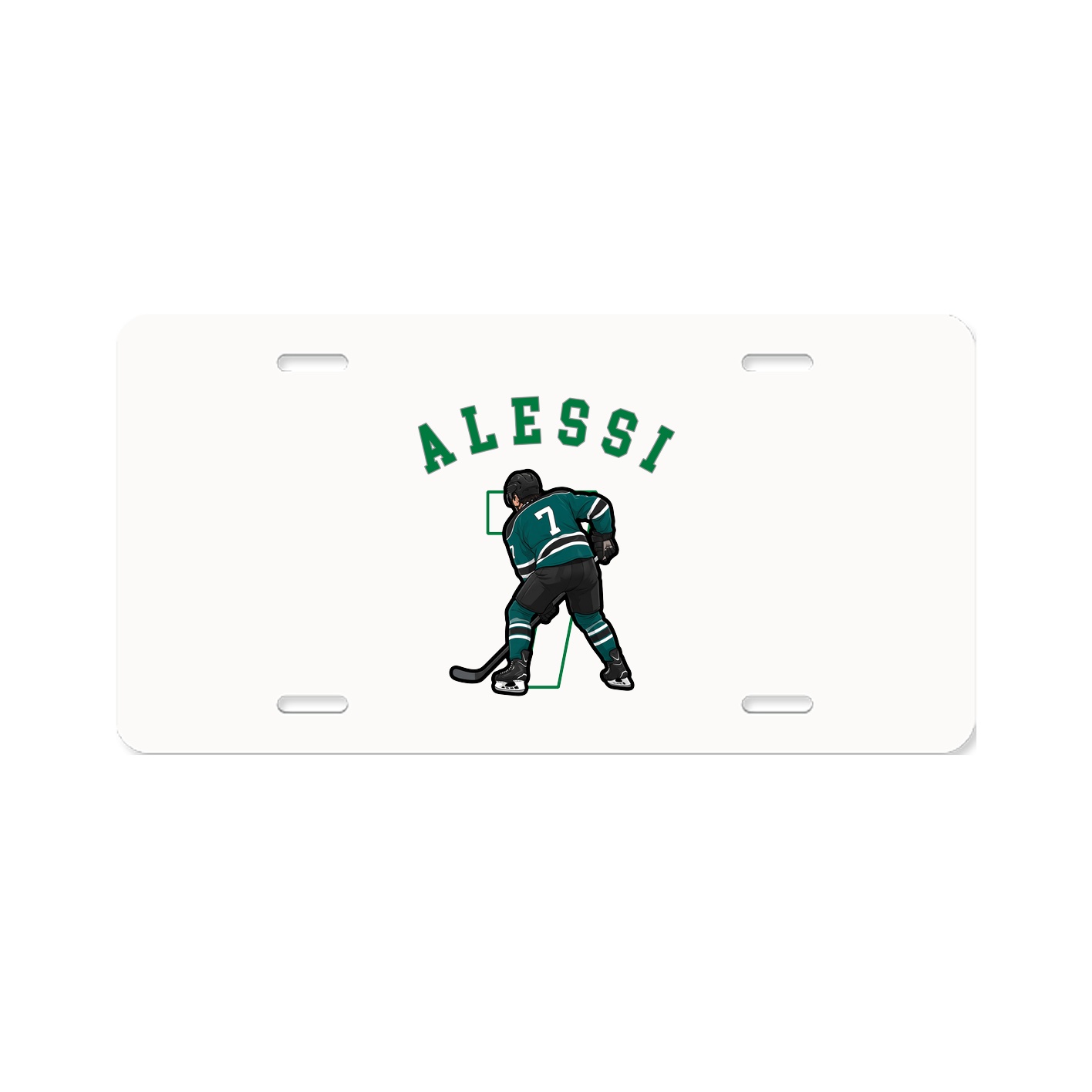 License Plate — Shirsey Arch in Classic
