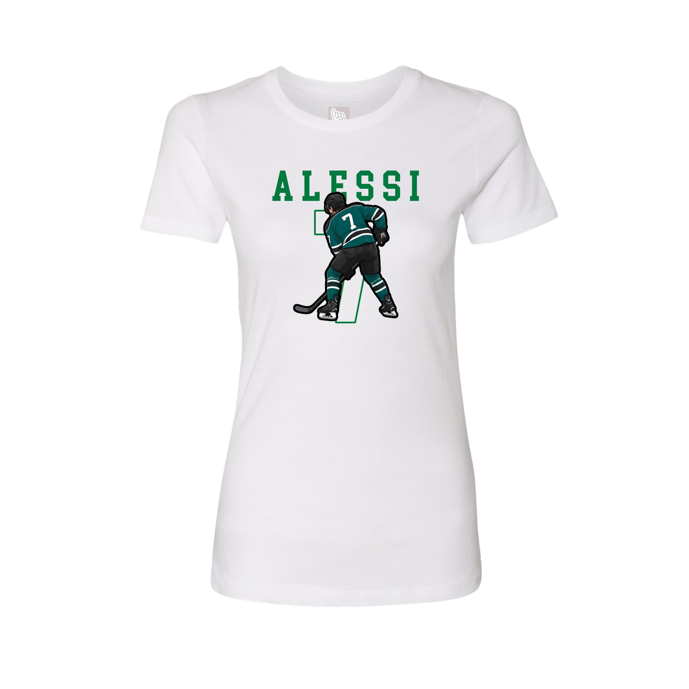 Fitted Women's Tee — Shirsey in White