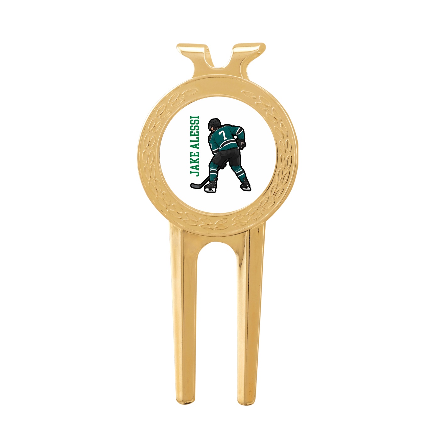 Divot Tool with Ball Marker — Name Vertical in Classic