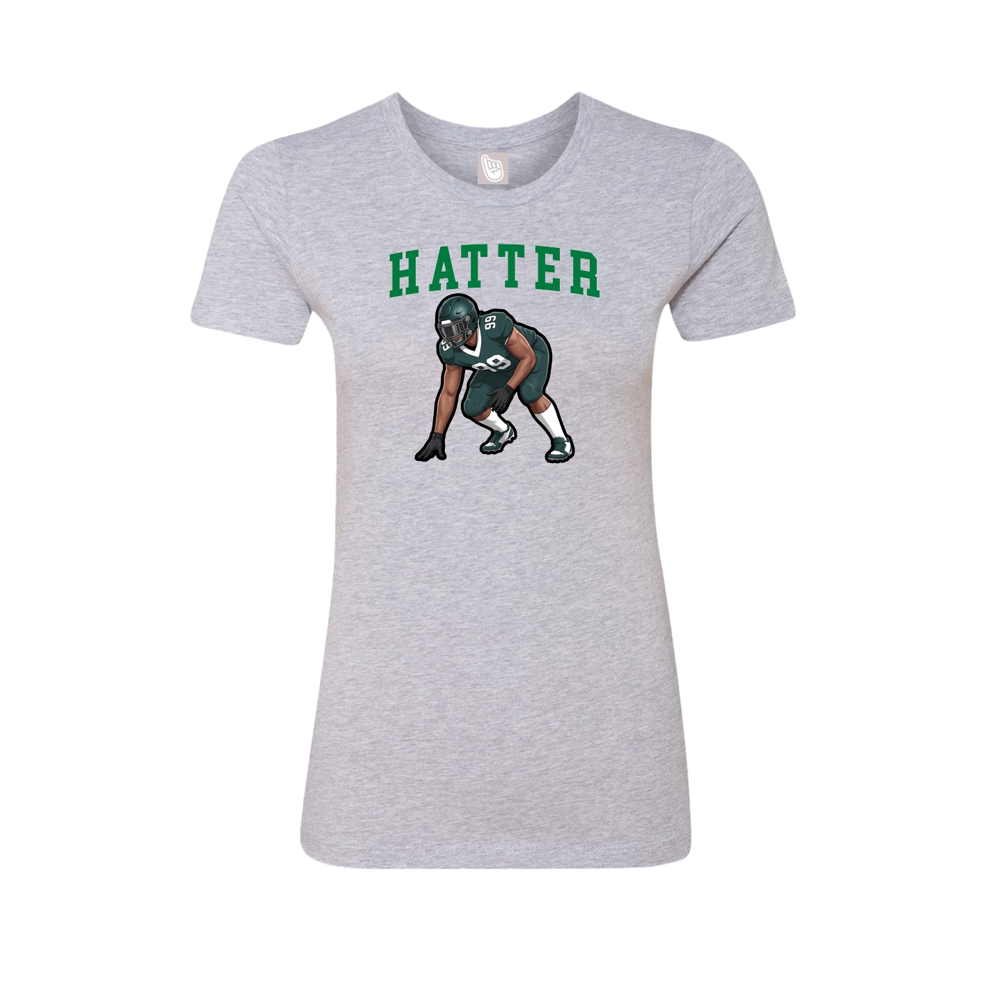 Fitted Women's Tee — Shirsey in Grey