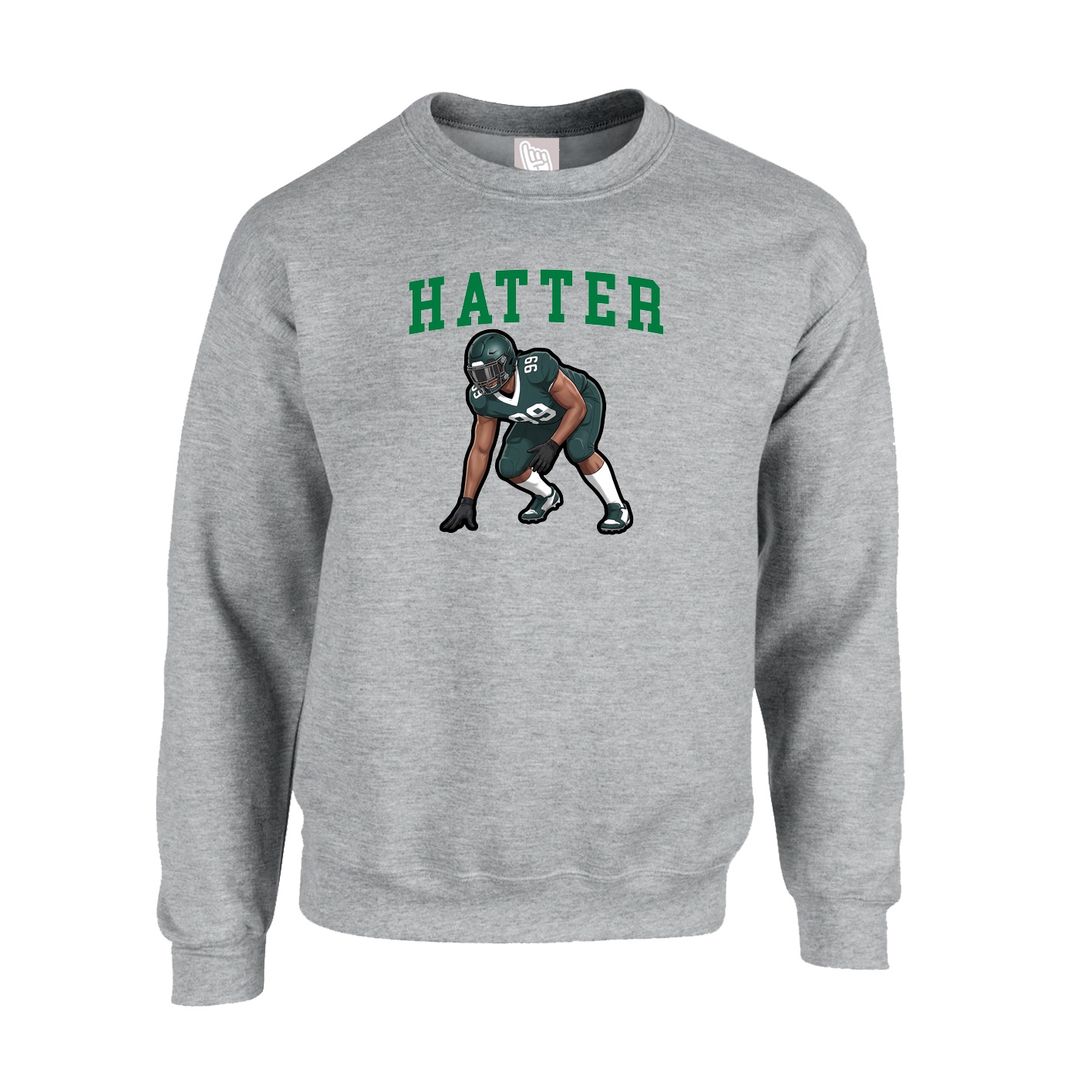 Fleece Crew — Shirsey in Grey