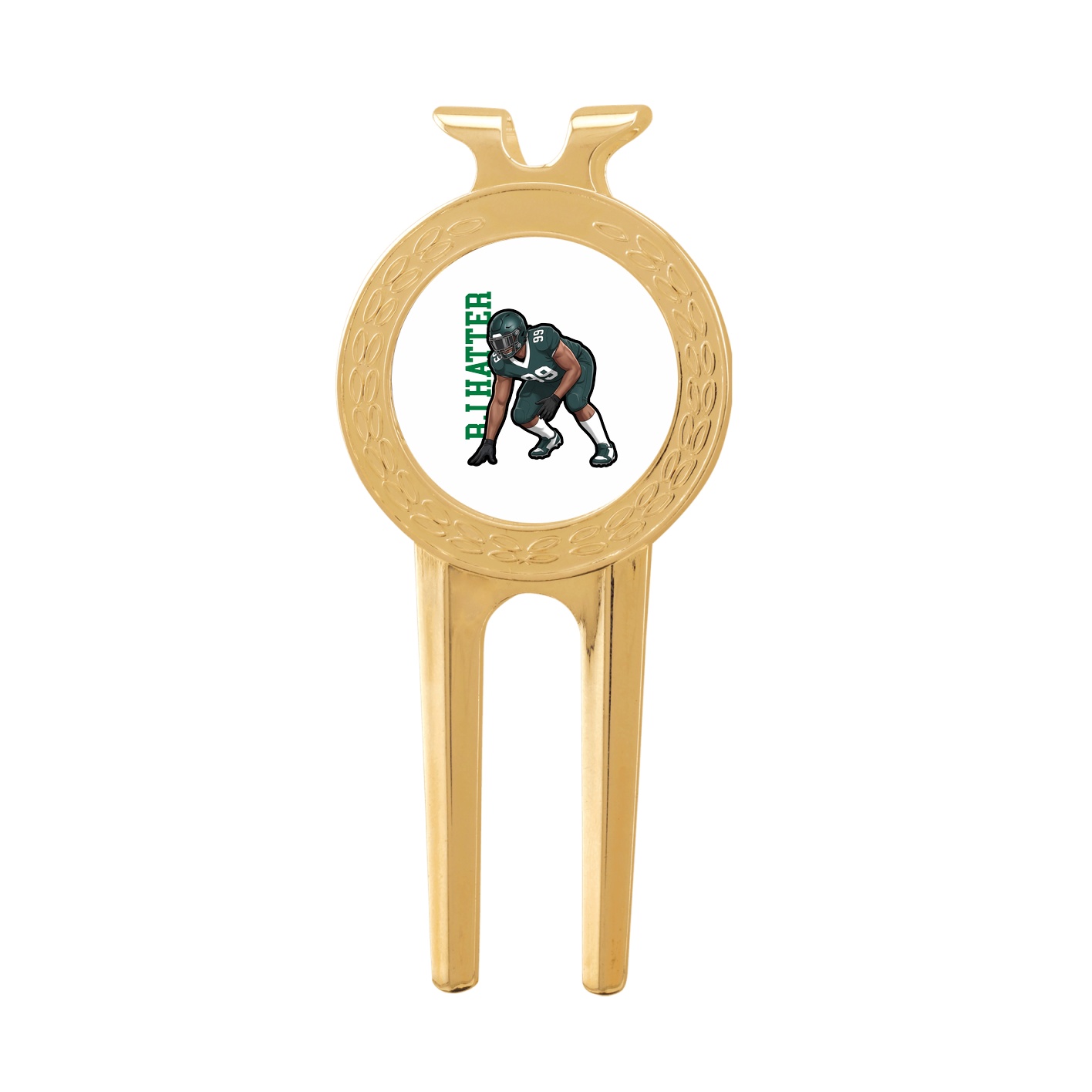 Divot Tool with Ball Marker — Name Vertical in Classic