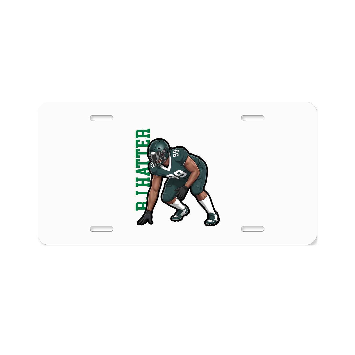 Aluminum License Plate