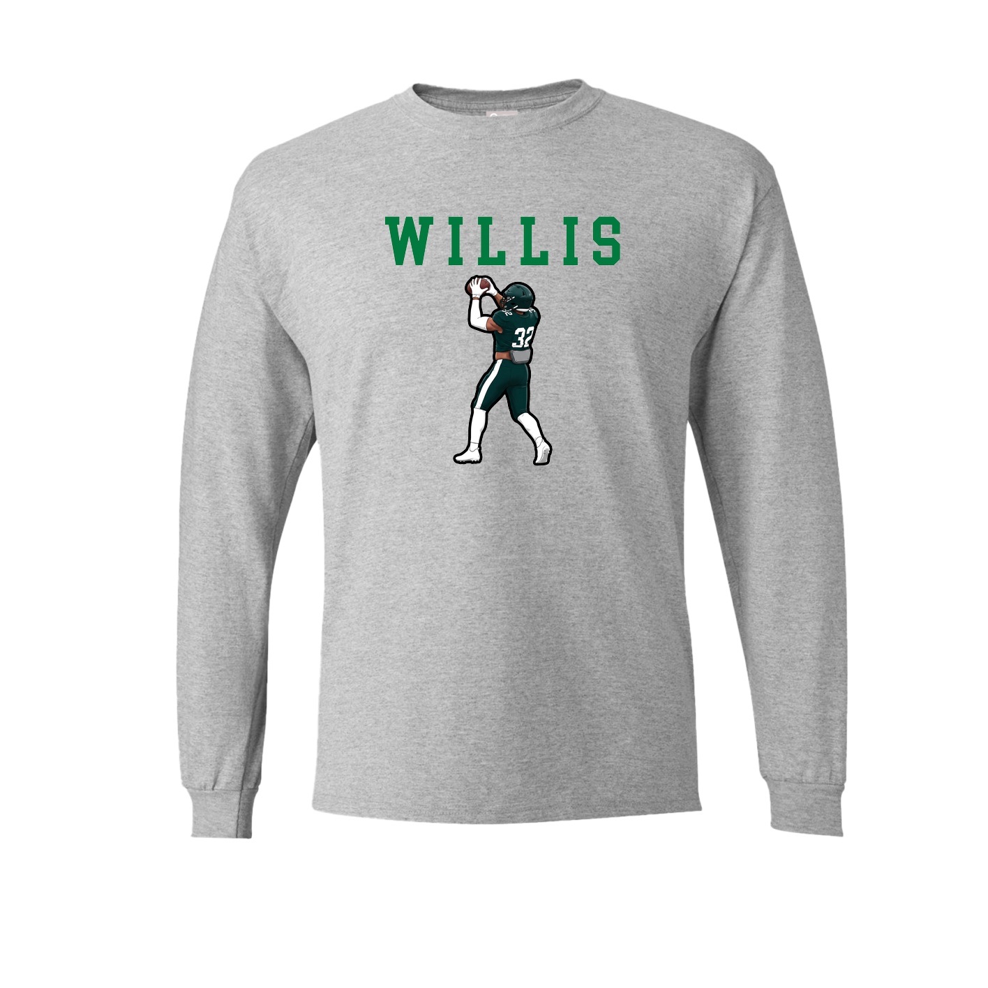 Long Sleeve Tee — Shirsey in Grey