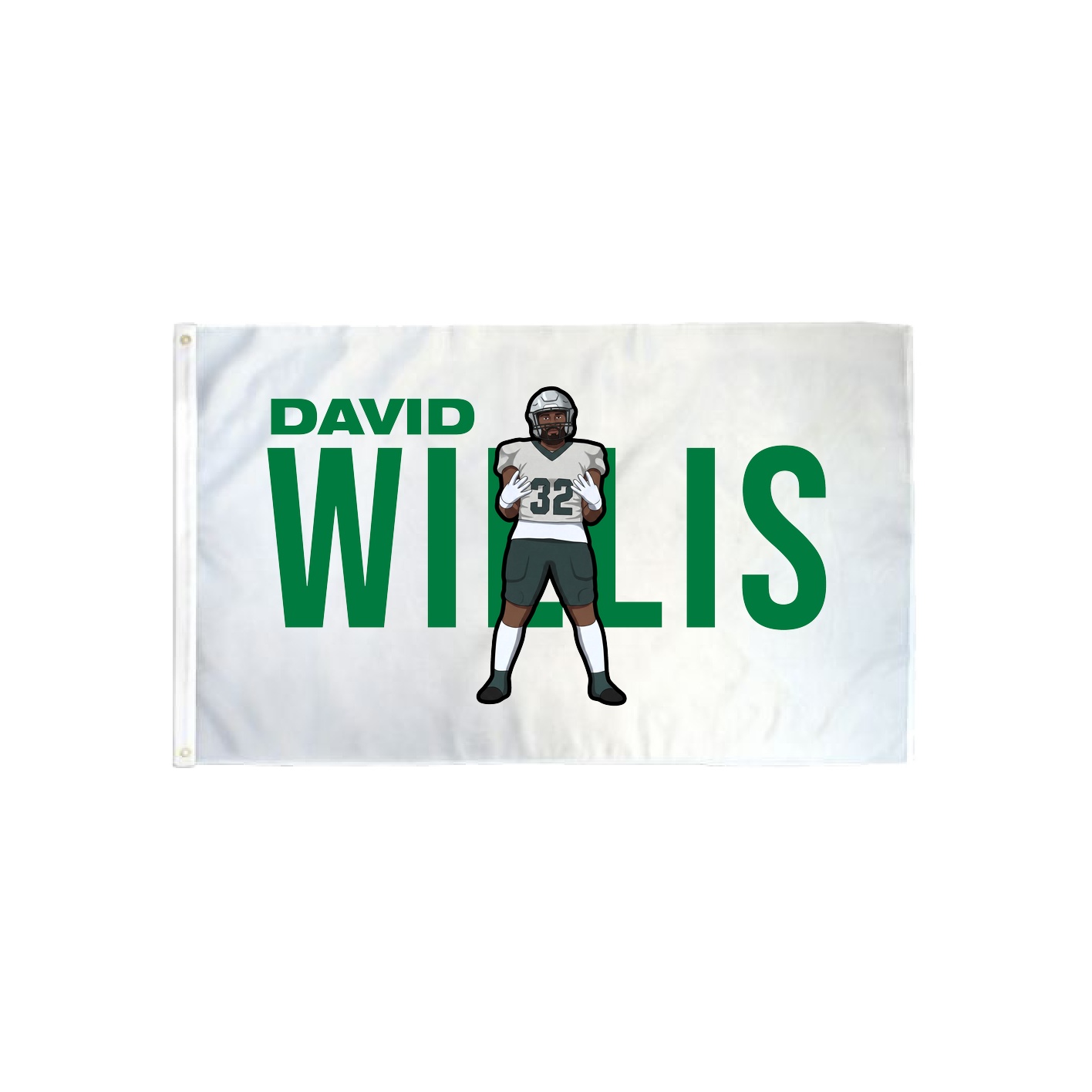 3x5 Flag — Player Name in Classic