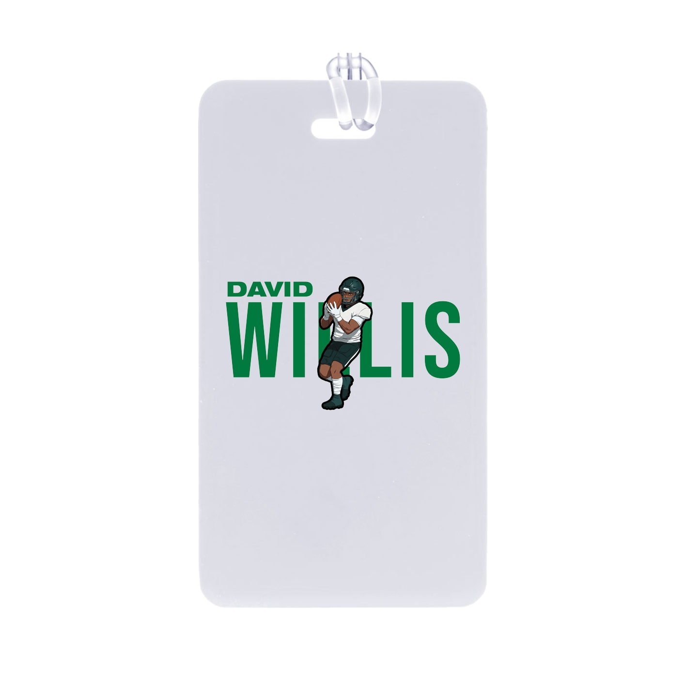 Bag Tag — Player Name in Classic