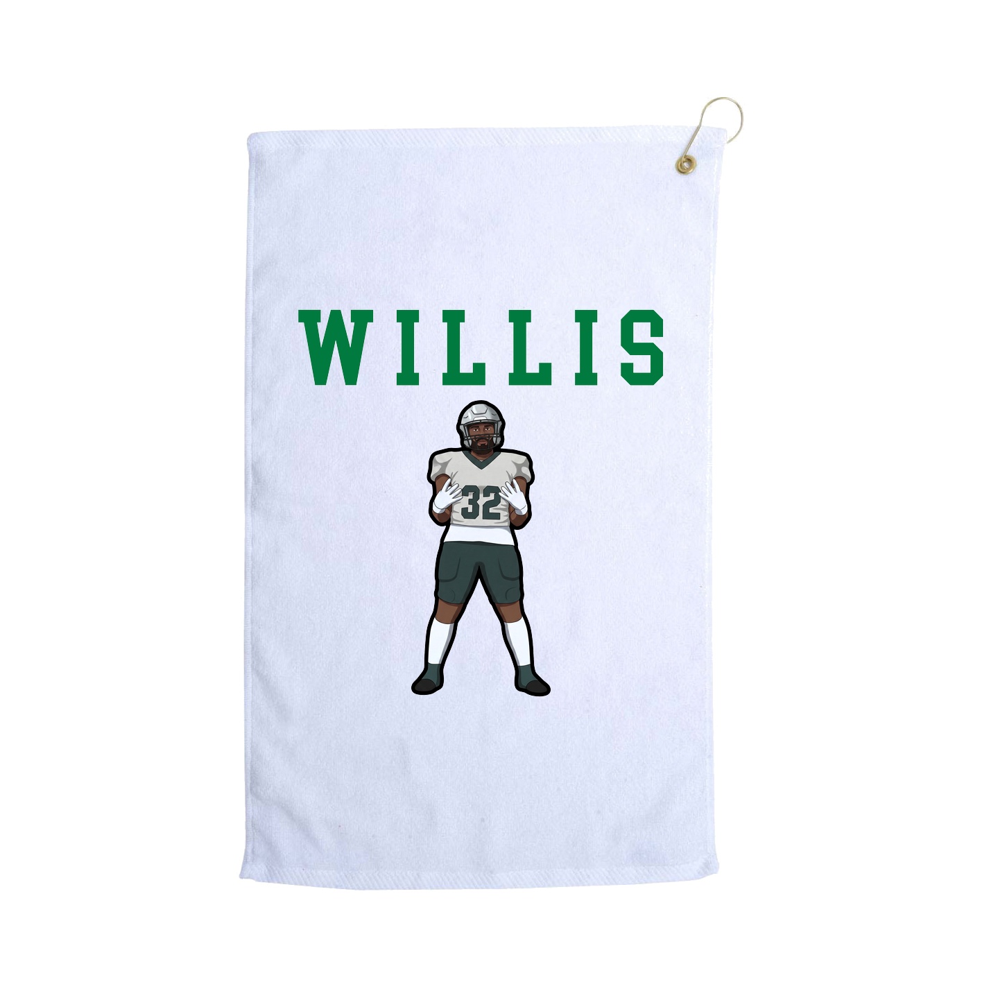 Golf Towel — Shirsey in White