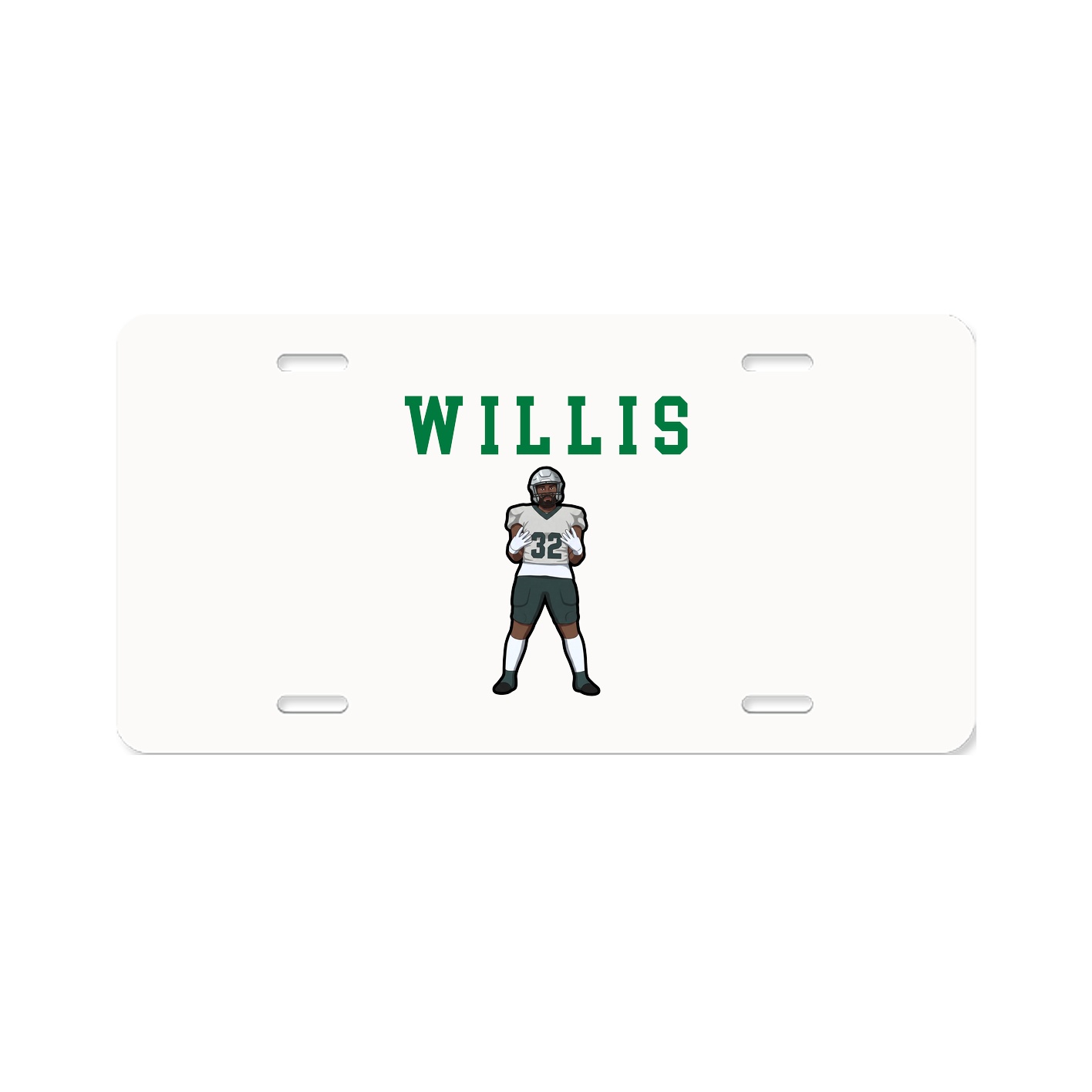 License Plate — Shirsey in Classic