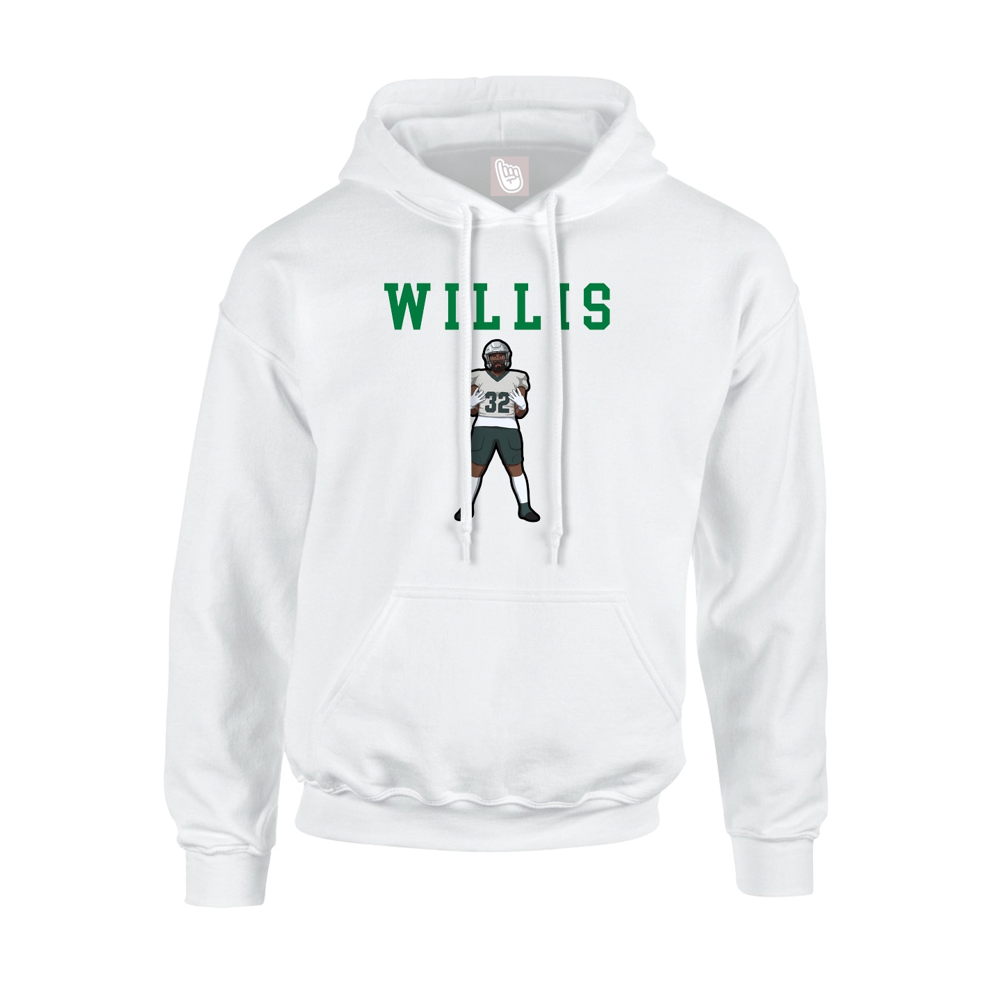 Youth Hoodie — Shirsey in White