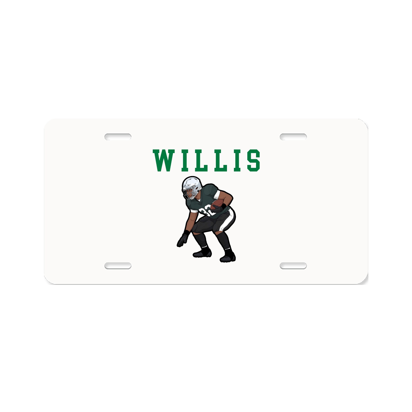 License Plate — Shirsey in Classic