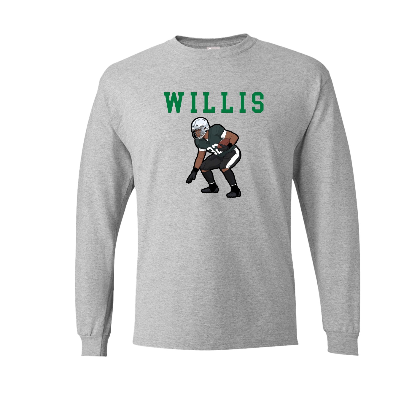 Long Sleeve Tee — Shirsey in Grey