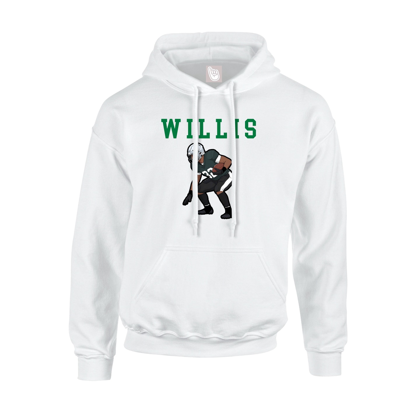 Youth Hoodie — Shirsey in White