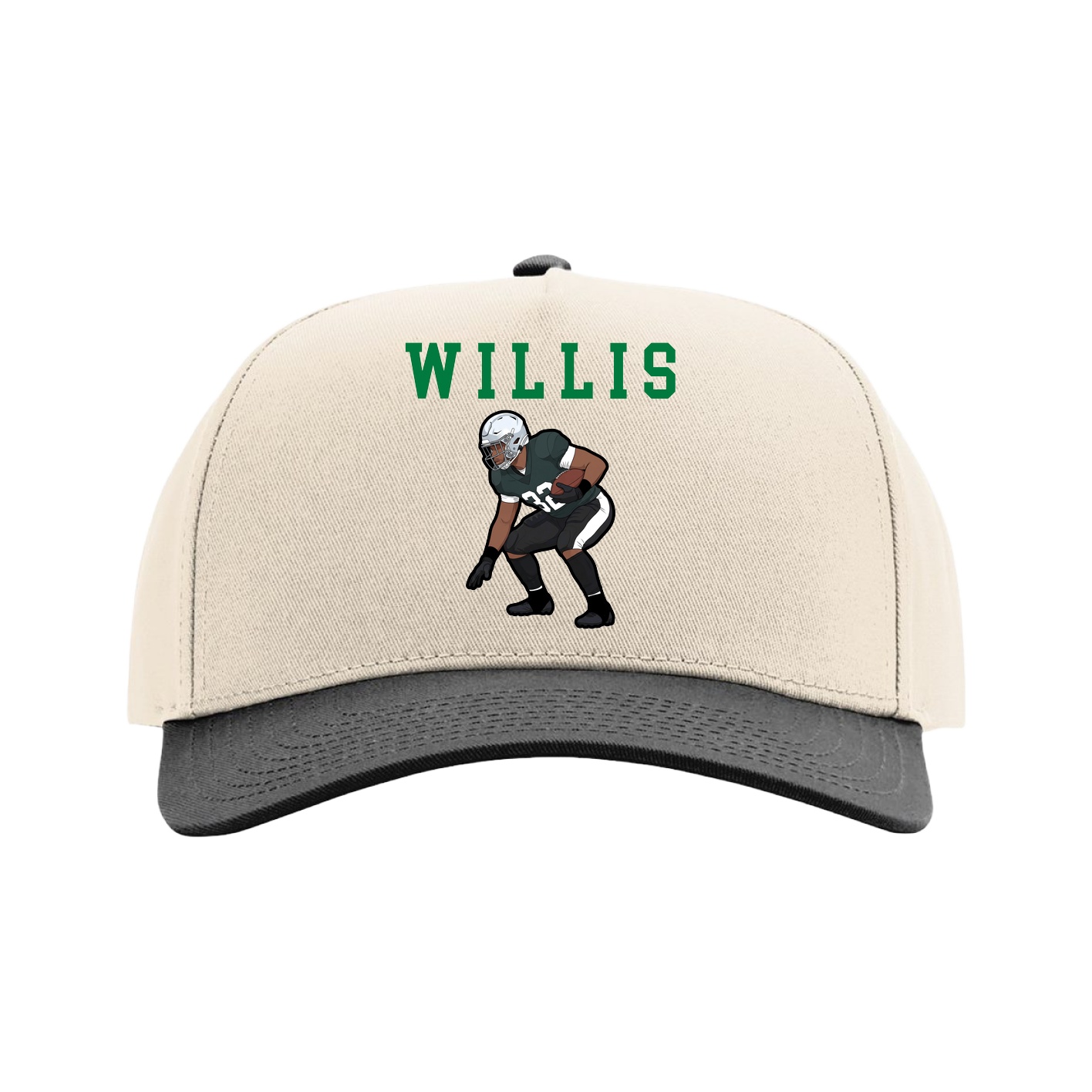 Full Fabric Five-Panel Champ Cap