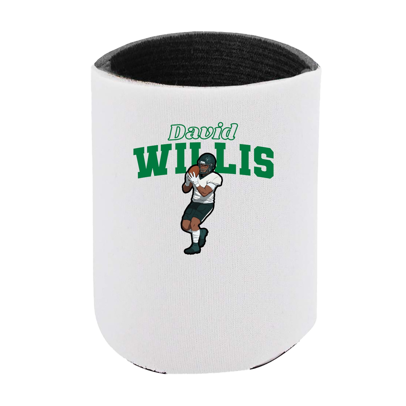 Can Holder — Name Arch in White