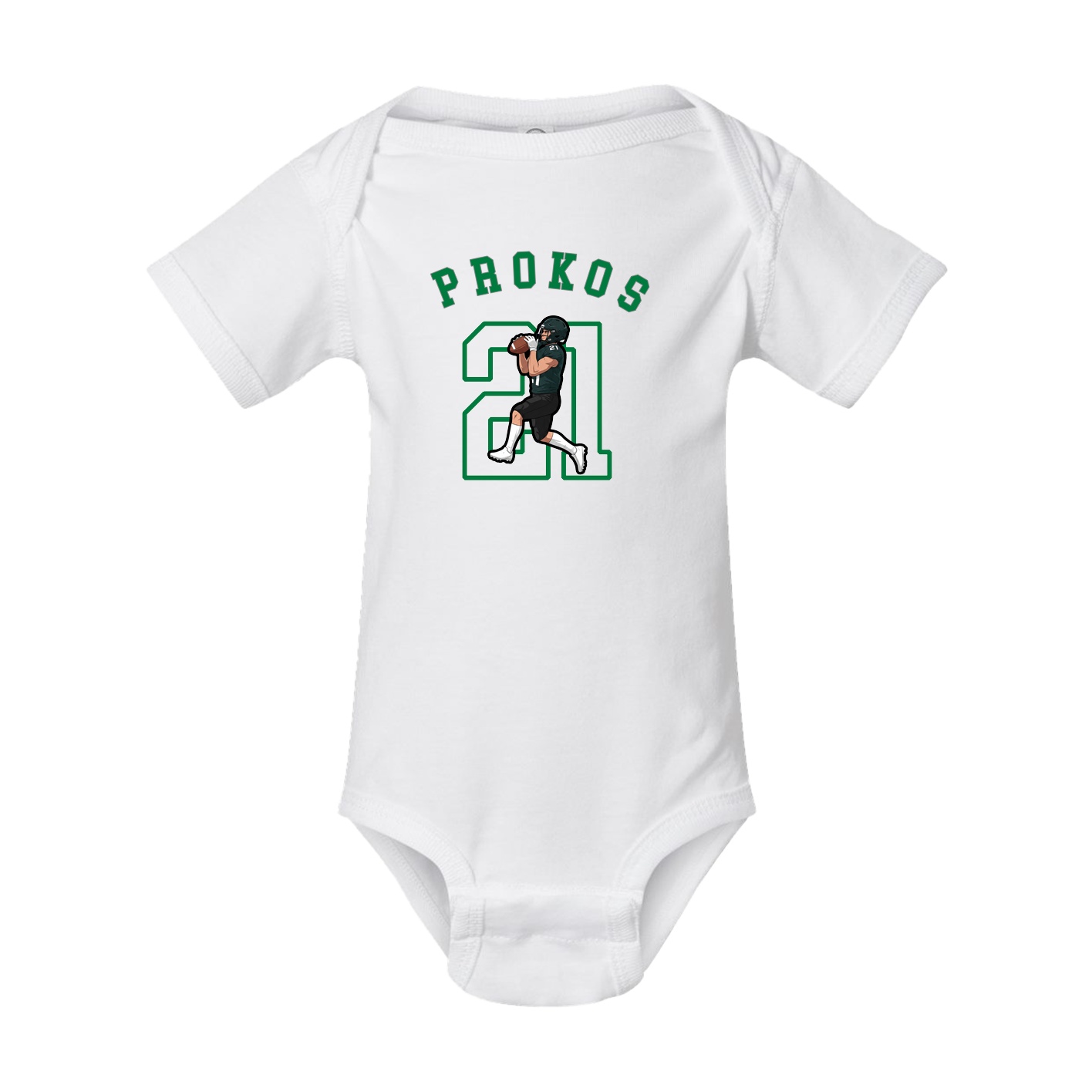 Baby Onesie — Shirsey Arch in White