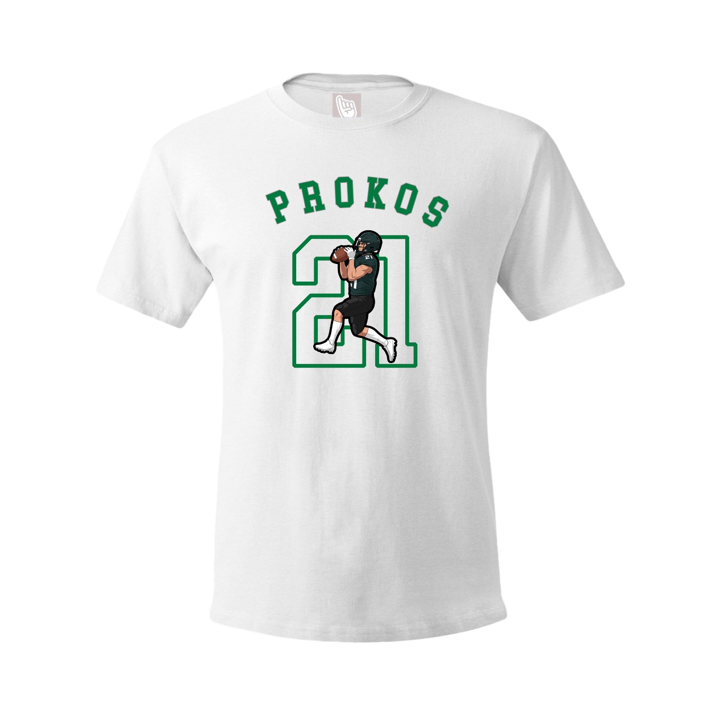 Youth Tee — Shirsey Arch in White