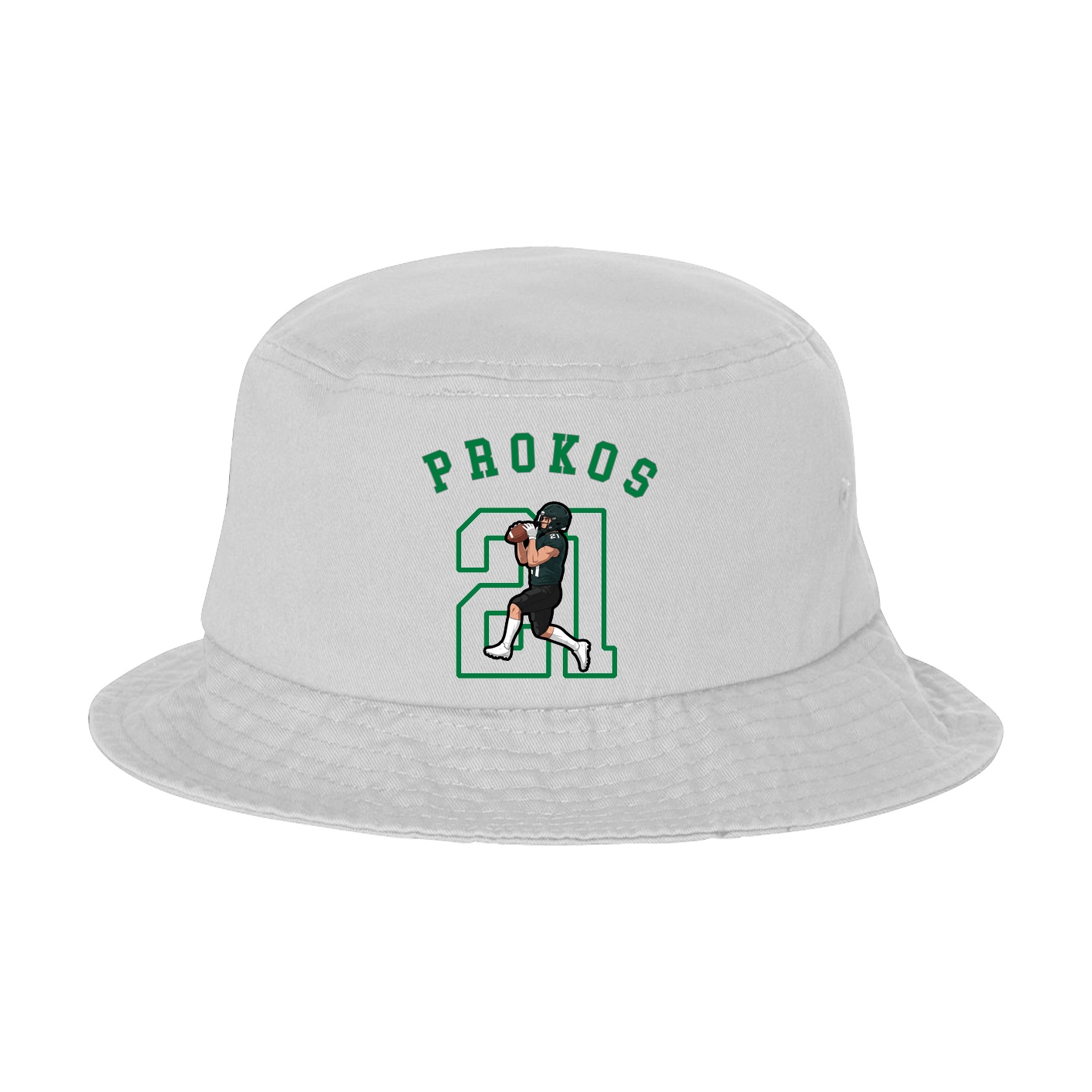 Bucket Cap — Shirsey Arch in White