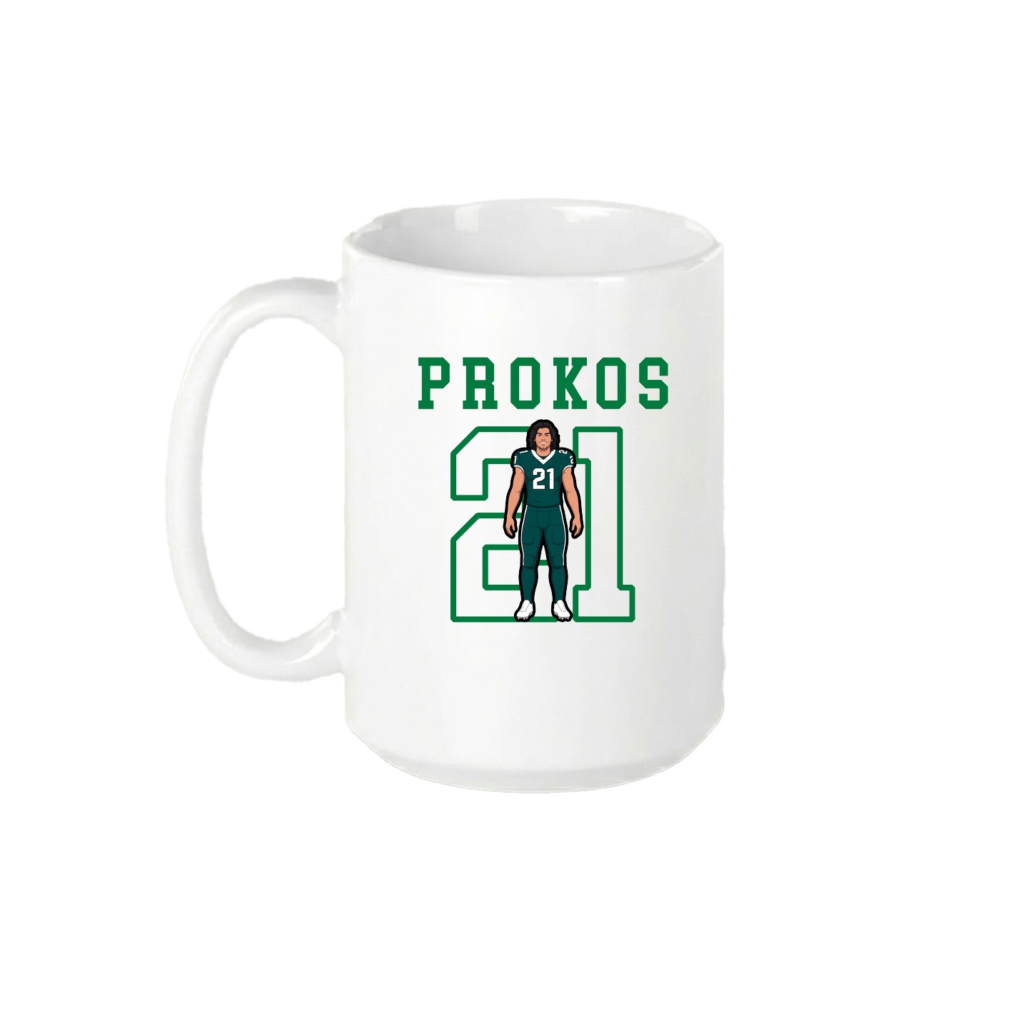 15oz Coffee Mug — Shirsey in White
