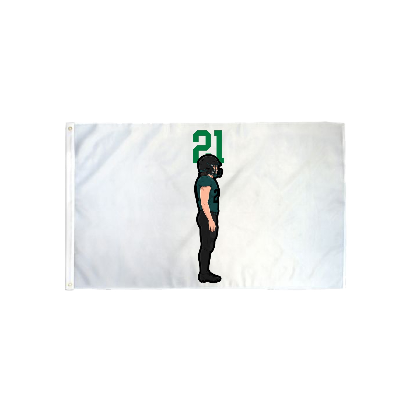 3x5 Flag — Number Top in Classic