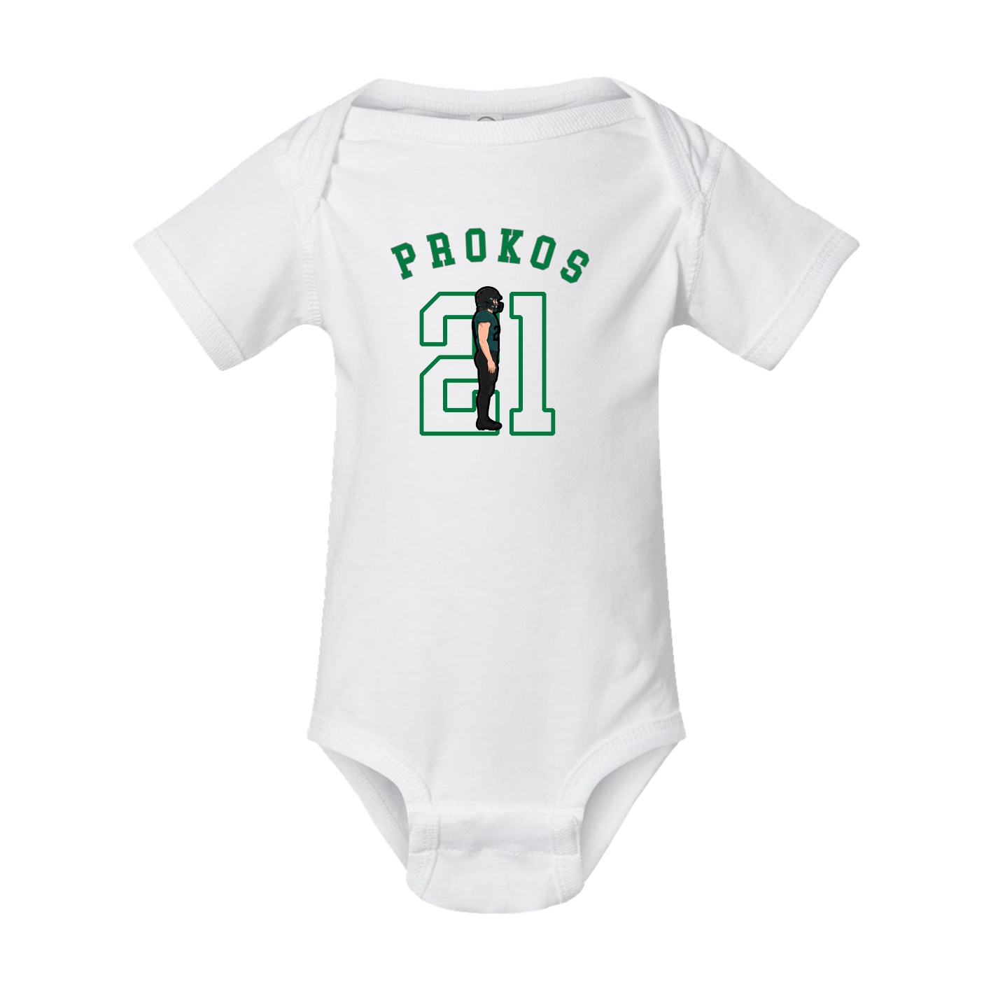 Baby Onesie — Shirsey Arch in White
