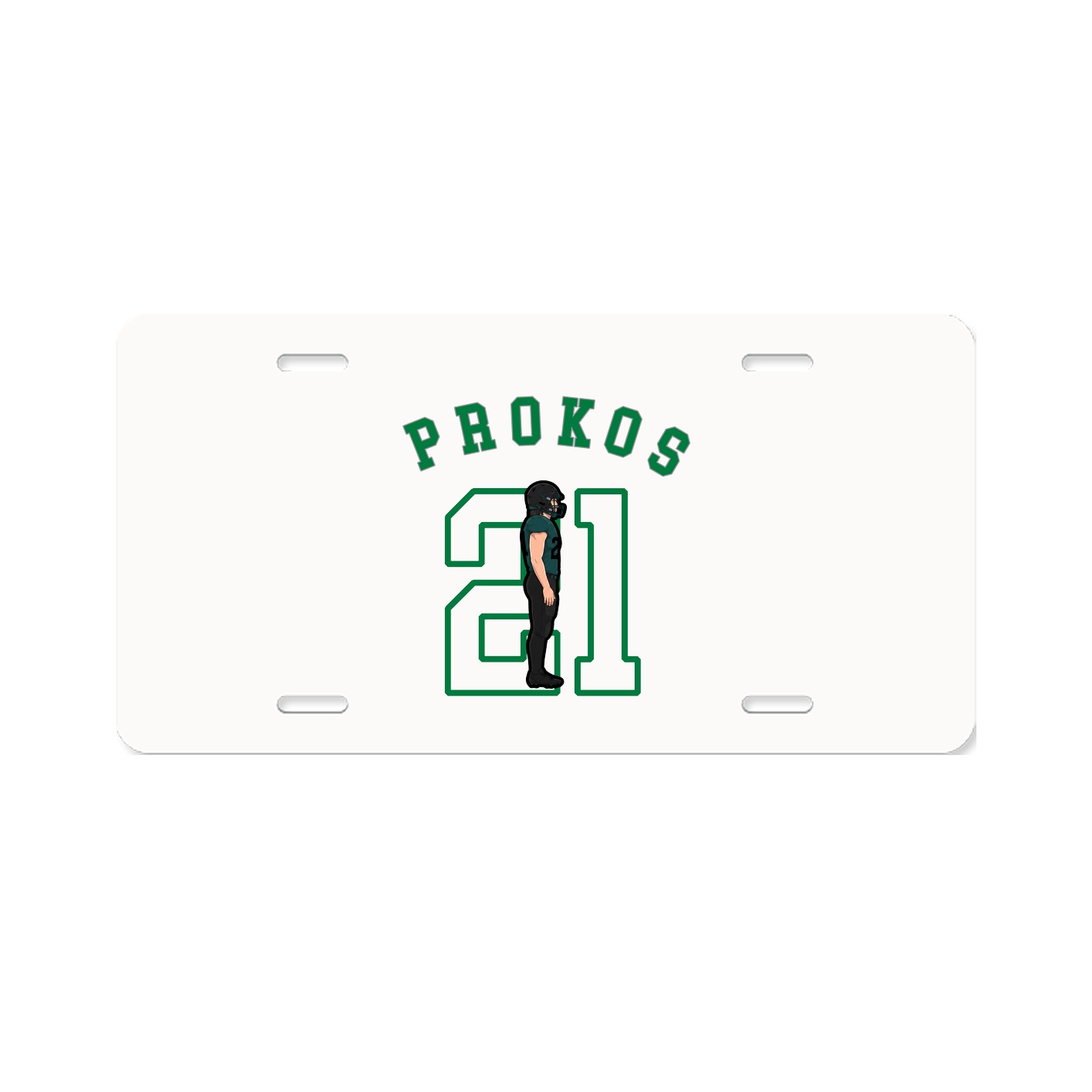 License Plate — Shirsey Arch in Classic