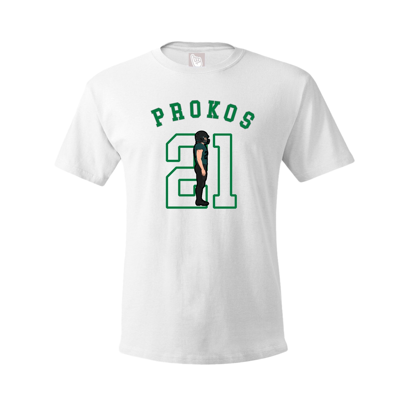 Tee — Shirsey Arch in White