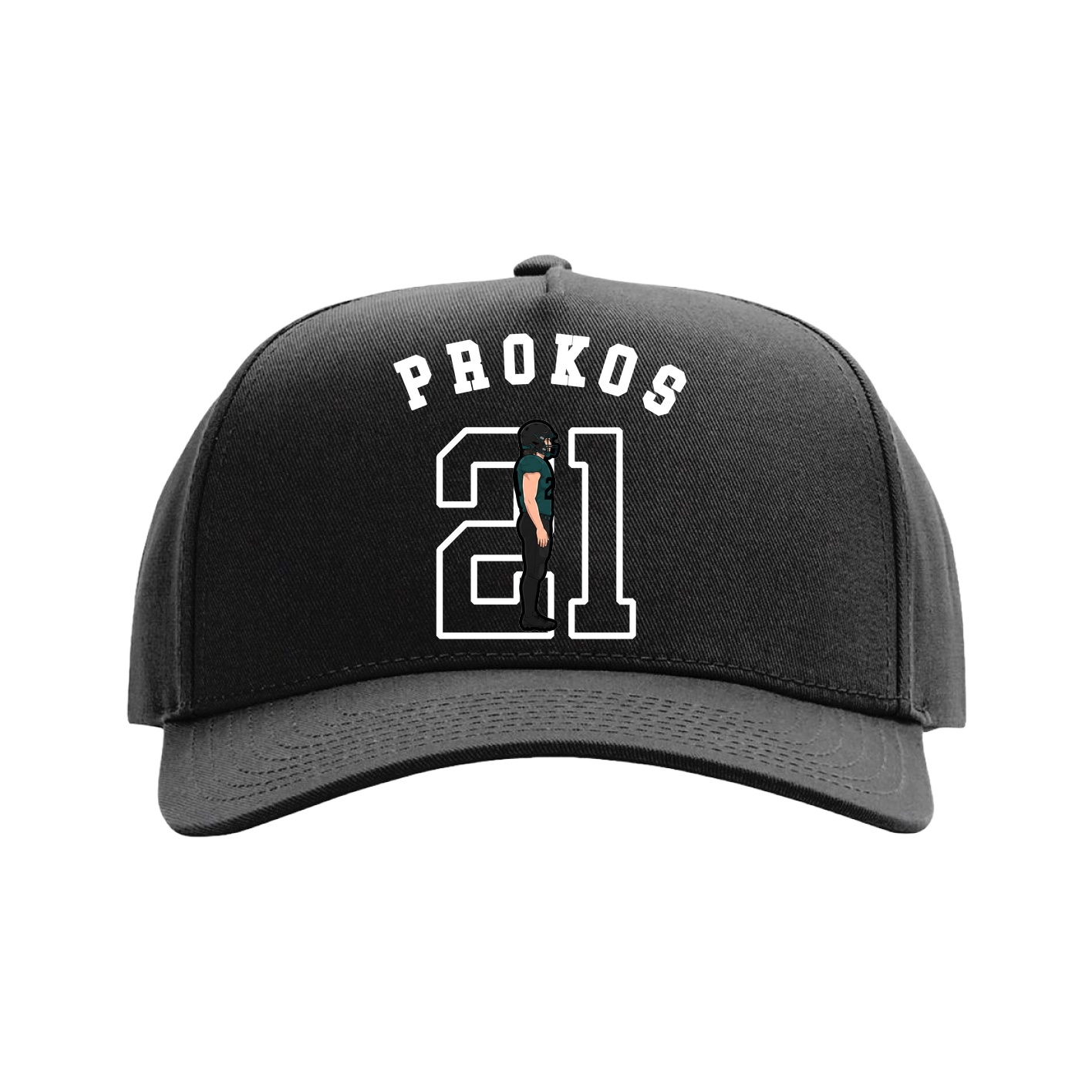 Full Fabric Five-Panel Champ Cap