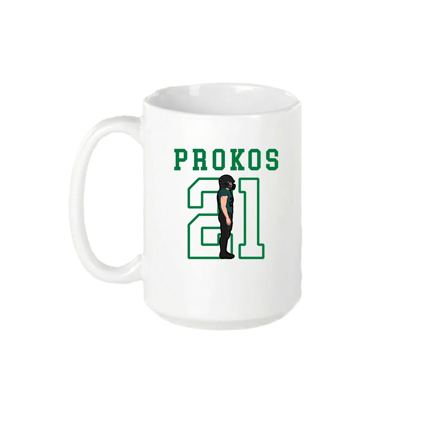 15oz Coffee Mug — Shirsey in White