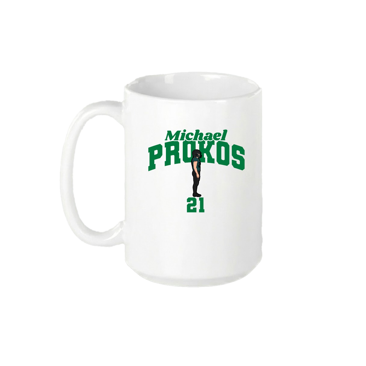 15oz Coffee Mug — Signature Arch in White