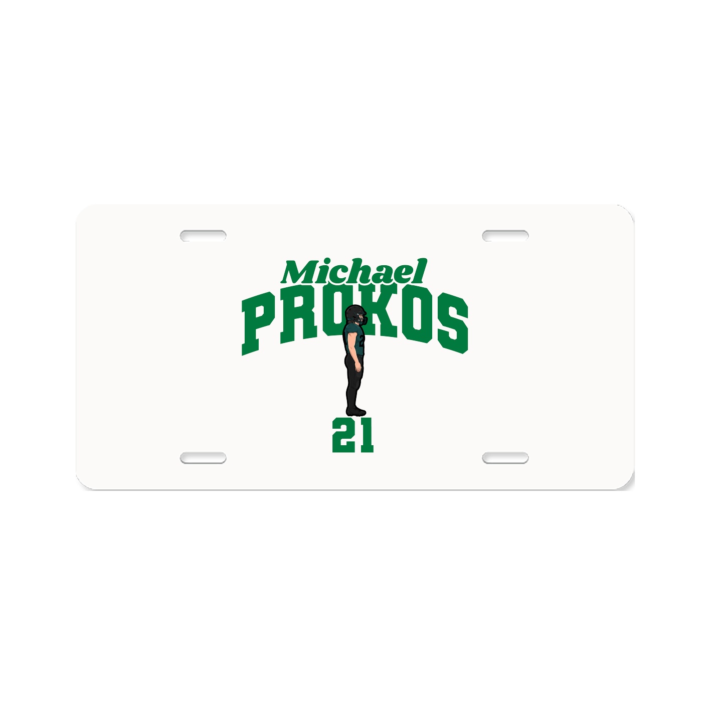 License Plate — Signature Arch in Classic