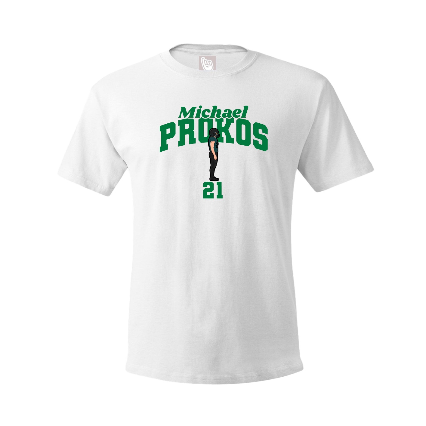 Tee — Signature Arch in White