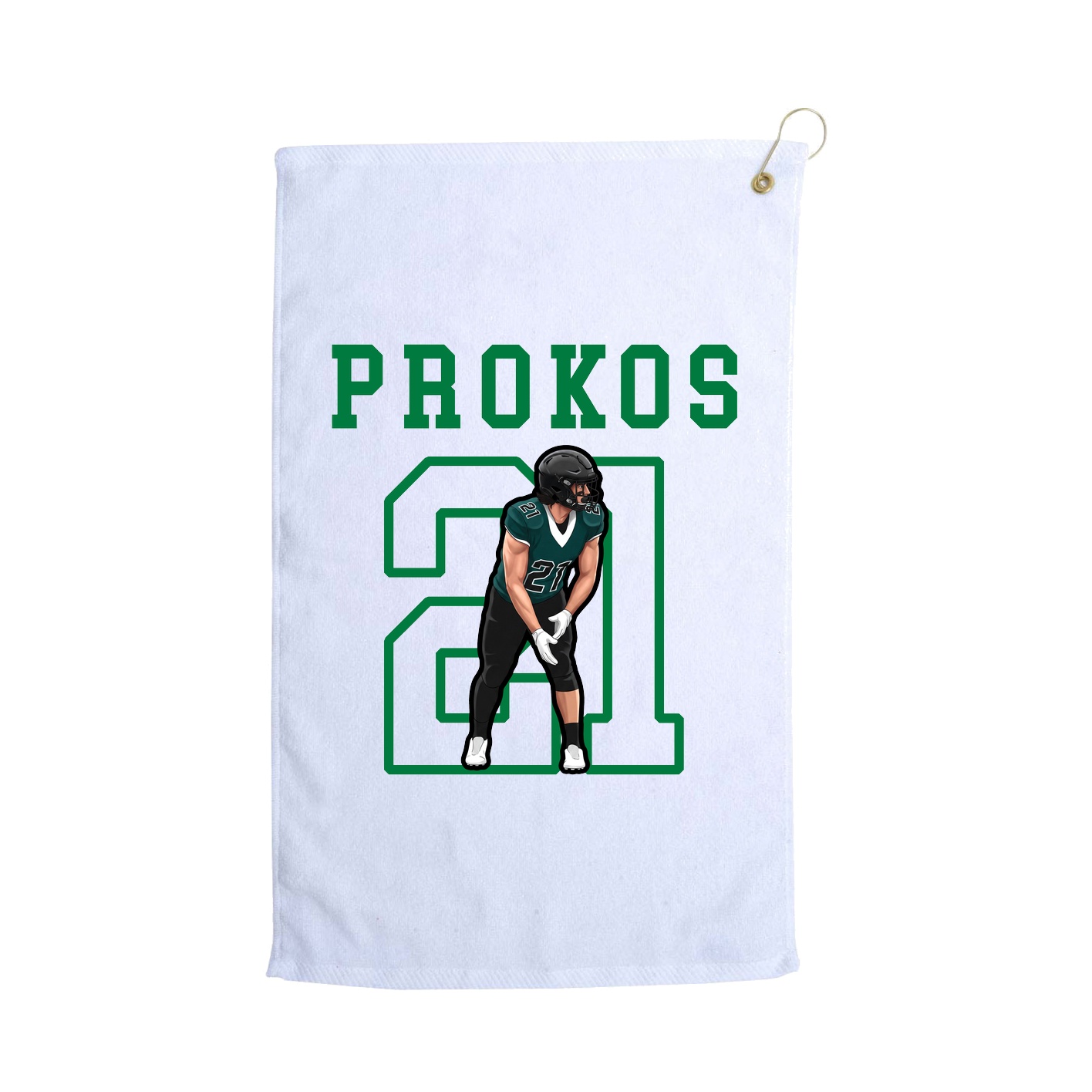 Golf Towel — Shirsey in White