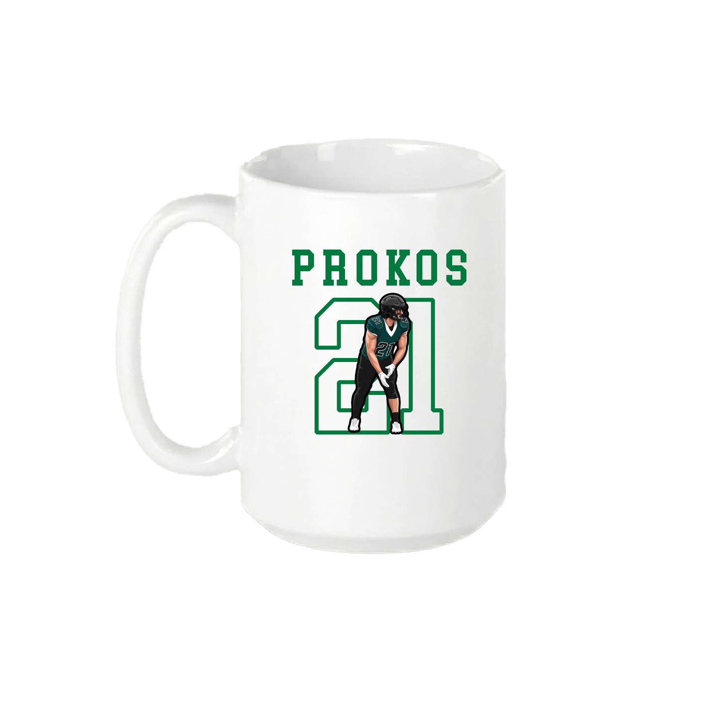 15oz Coffee Mug — Shirsey in White