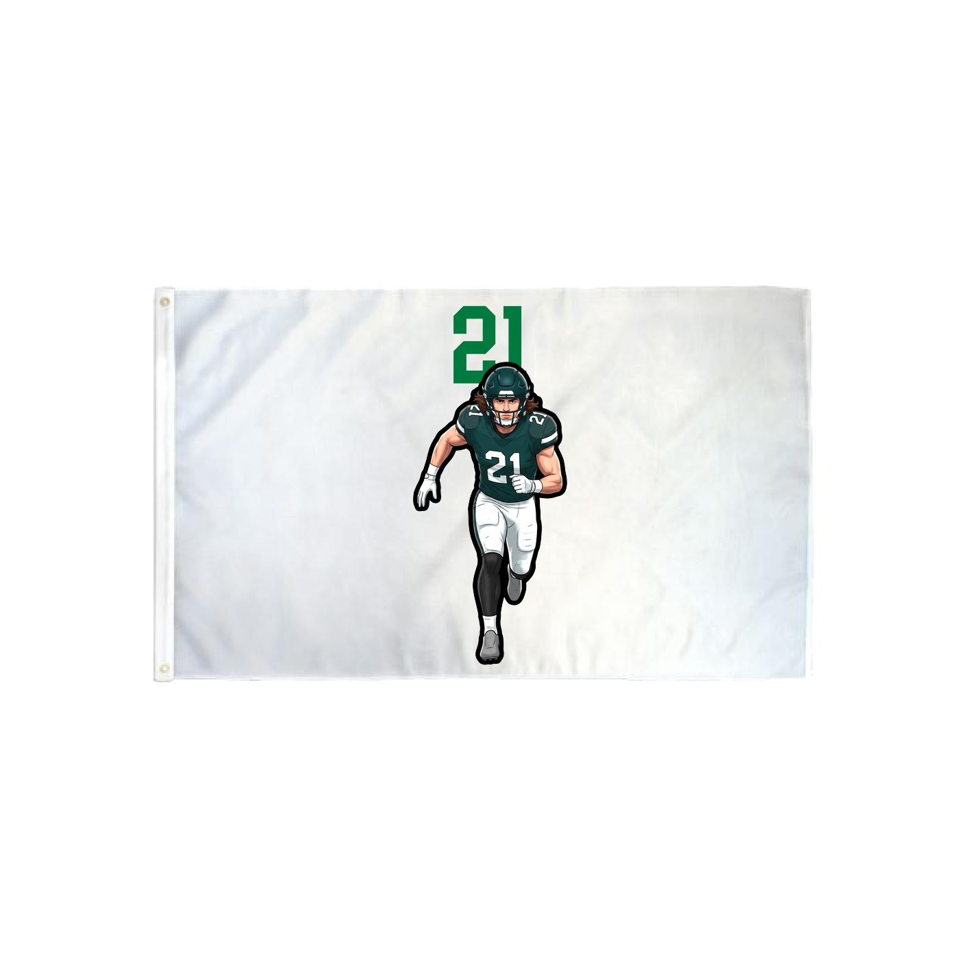3x5 Flag — Number Top in Classic