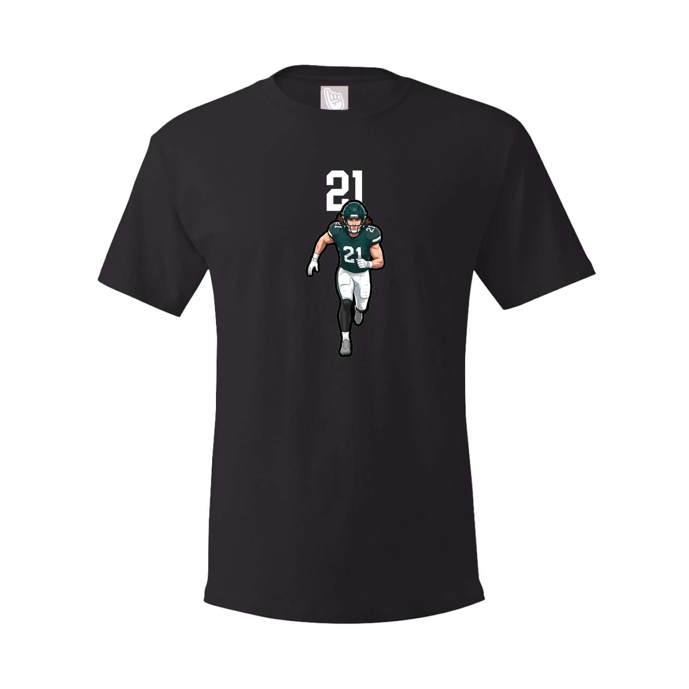 Tee — Number Top in Black
