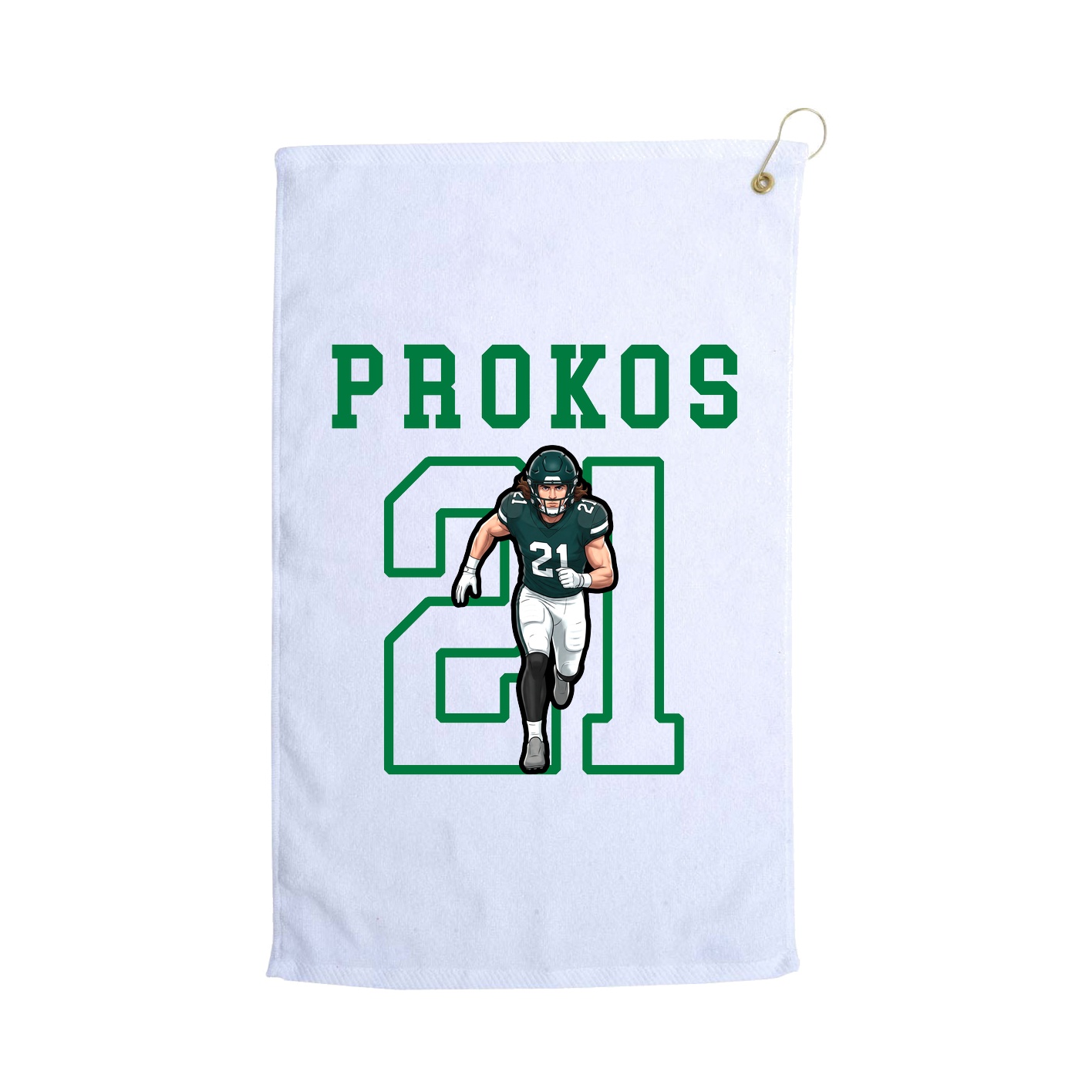 Golf Towel — Shirsey in White