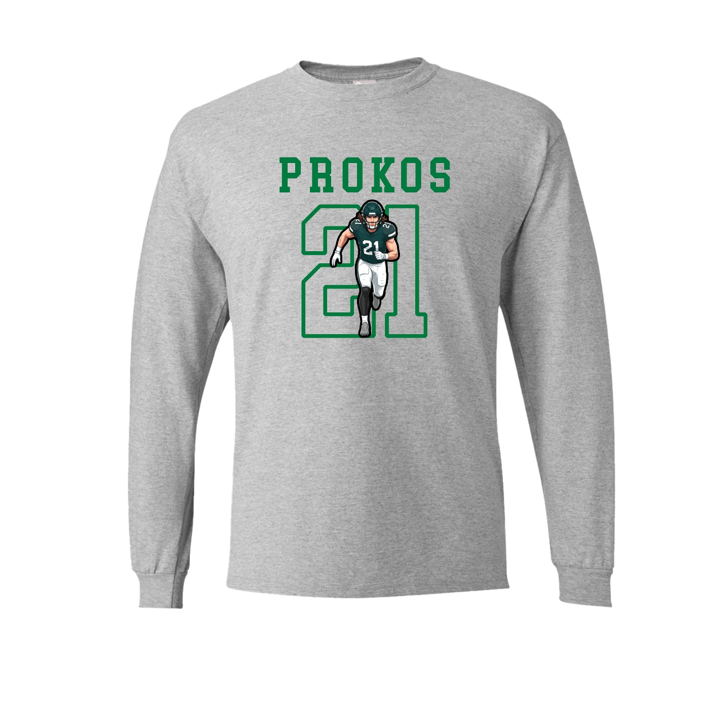 Long Sleeve Tee — Shirsey in Grey