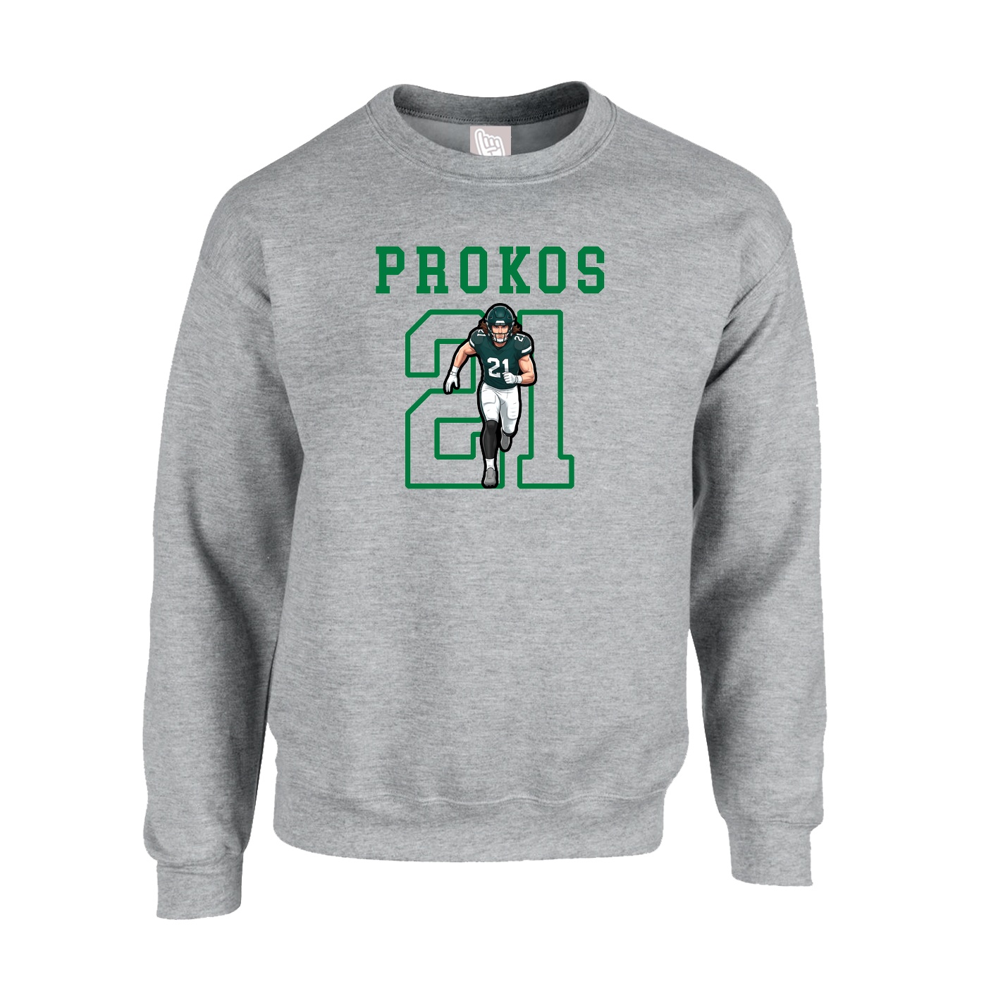Fleece Crew — Shirsey in Grey