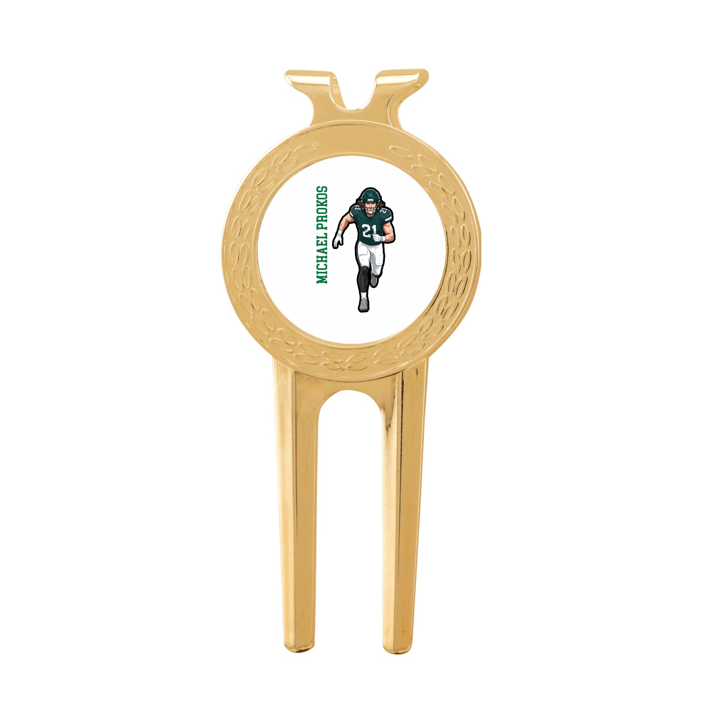 Divot Tool with Ball Marker — Name Vertical in Classic