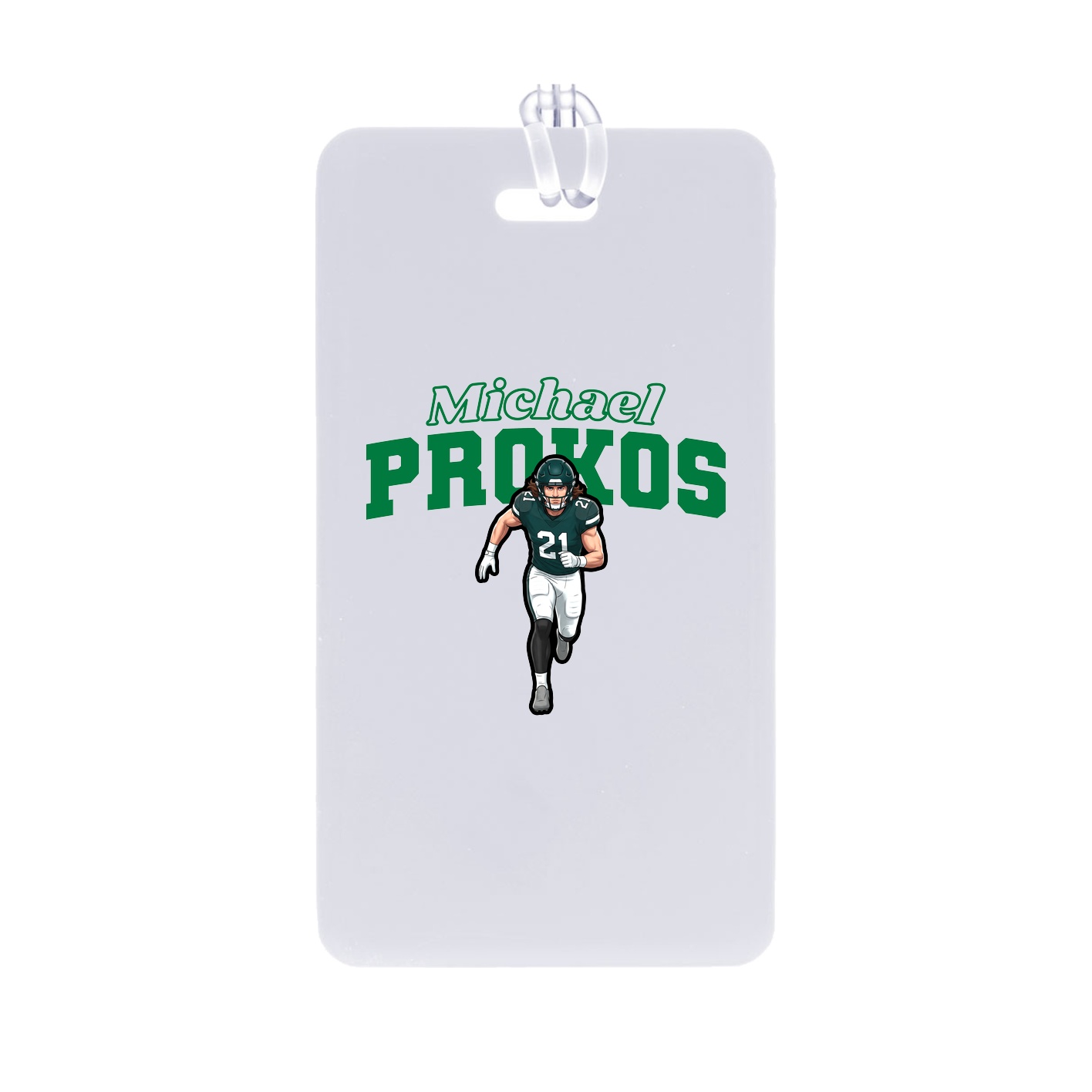 Bag Tag — Name Arch in Classic